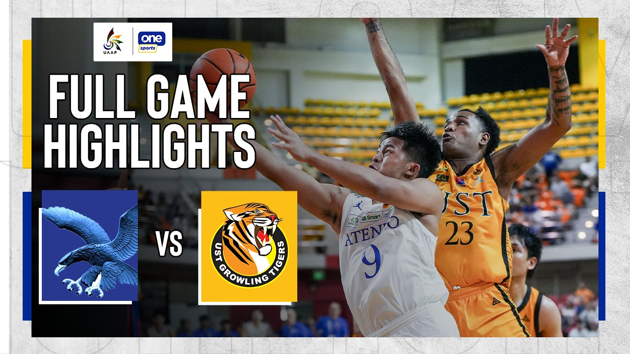 Ateneo gets second straight win, beating UST at their home court | UAAP Highlights